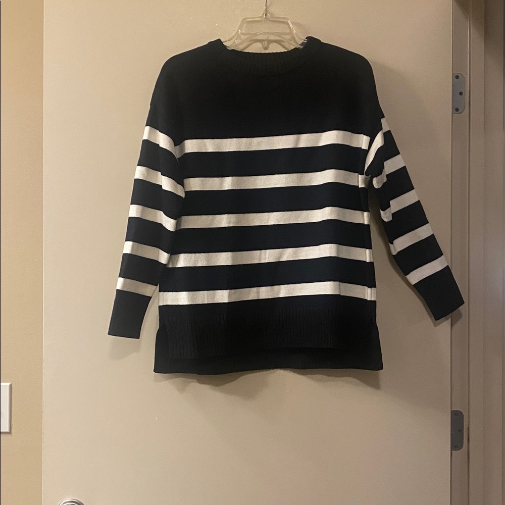 French Connection Essentials Black Sweater